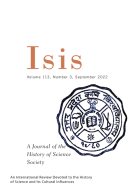 Isis vol. 113, issue 3