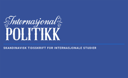 Internasjonal politikk Internasjonal politikk