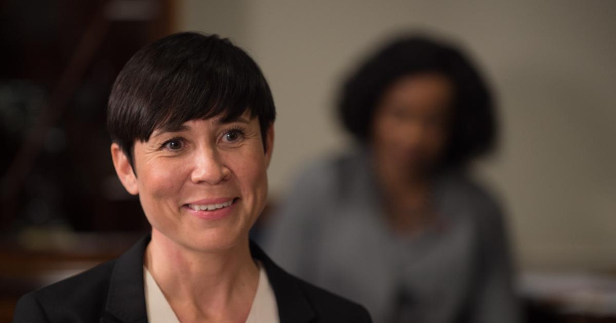 Søreide avoided the F-word when she was foreign minister