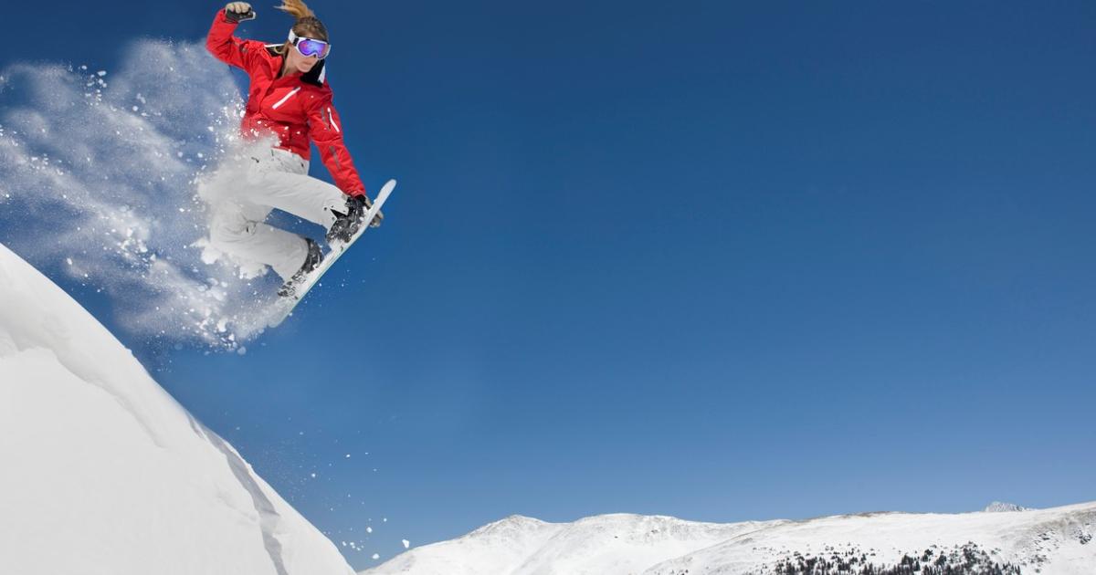Færre kvinner når toppen i snowboard