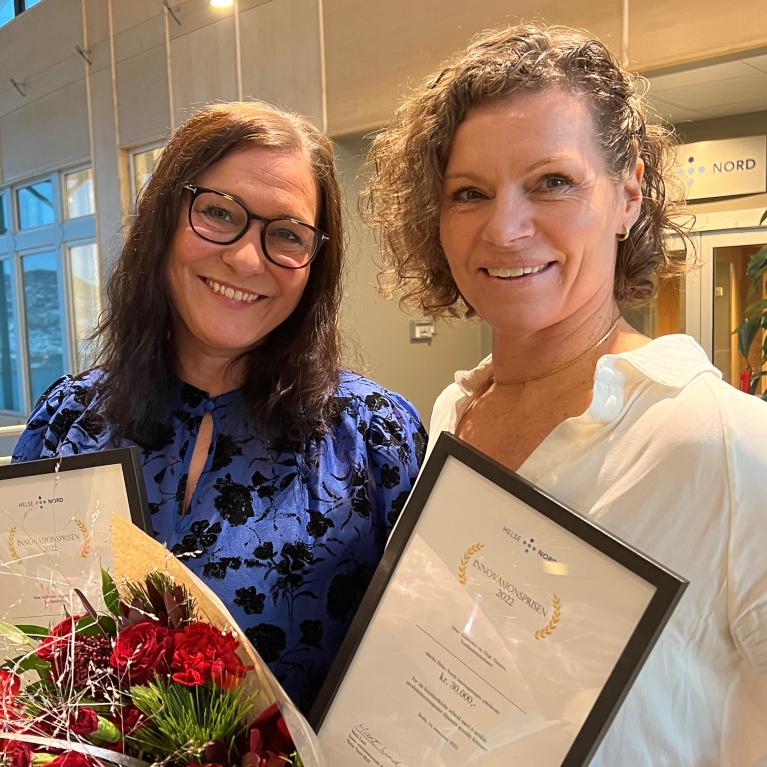 Hege Hansen og Stine Andreasen Hege Hansen og Stine Andreasen