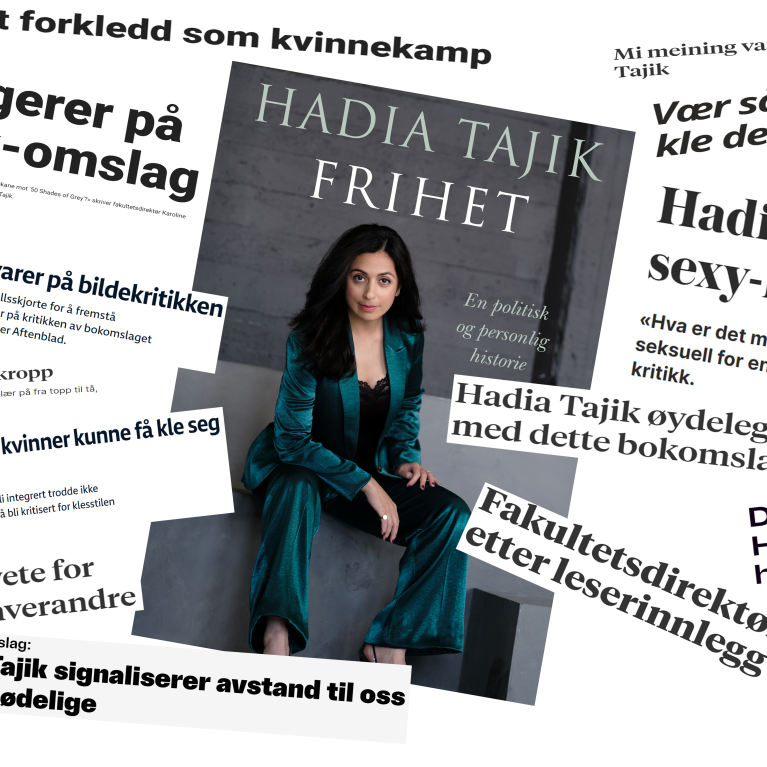 Hadia Tajiks selvbiografi skaper debatt Hadia Tajiks selvbiografi skaper debatt